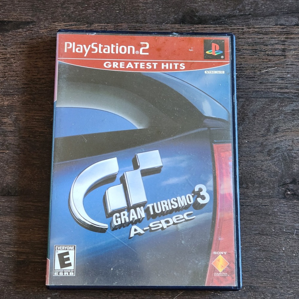 Gran Turismo 3 A-Spec PlayStation 2 PS2 Game‎ Greatest Hits Racing Complete